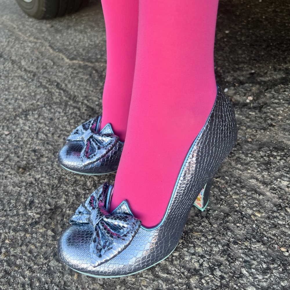 Irregular Choice Pastel Blue Heels - Just in Time - New In Box - Picture 2 of 16